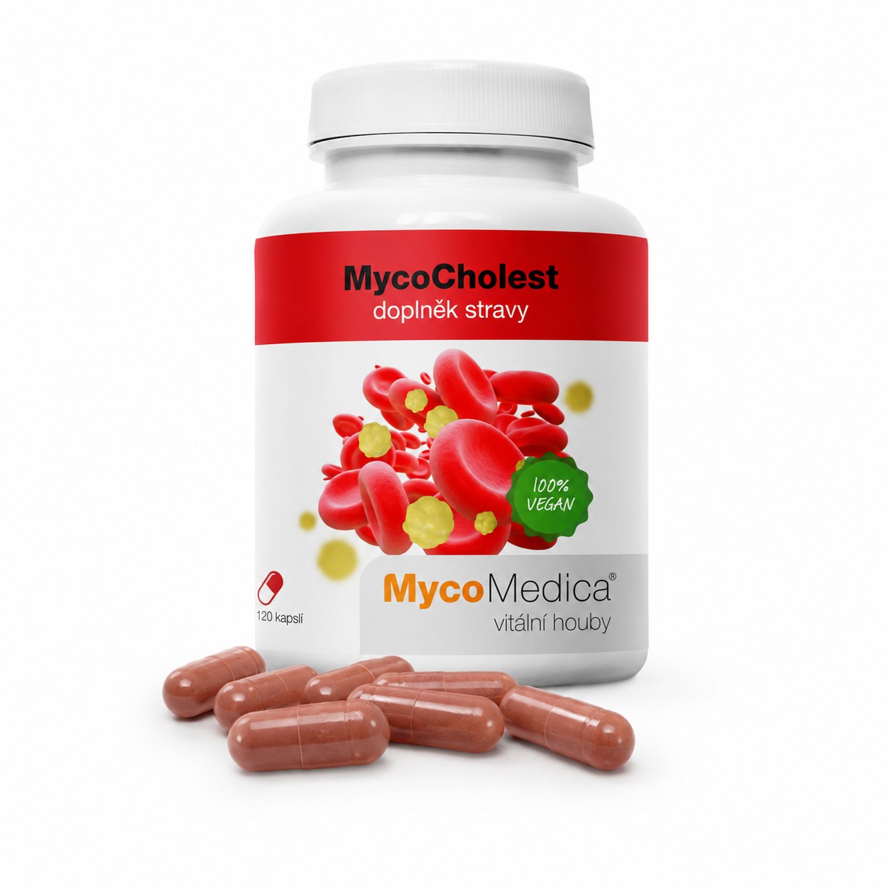 MycoMedica MycoCholest 120 kapslí